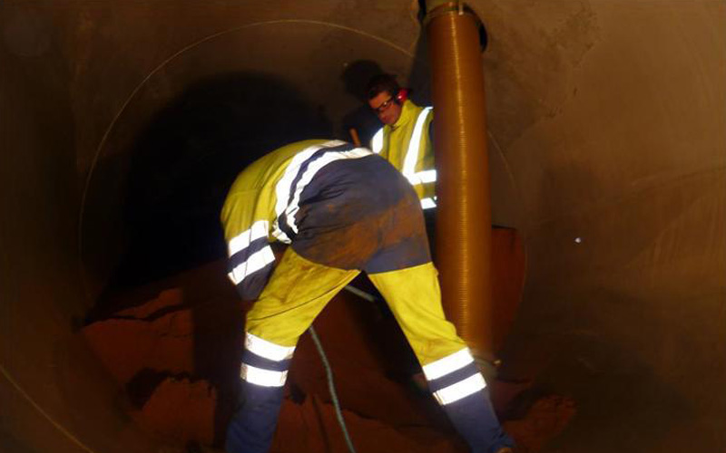 Aspiration après un accident de poids lourds